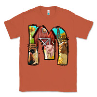 Copper farm life alphabet lowercase letters m Classic Tee - BundleAndBundleShop