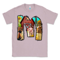 Lilac farm life alphabet lowercase letters m Classic Tee - BundleAndBundleShop