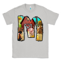 Farm Life Alphabet Lowercase Letters M Classic Tee | Teevron