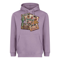 Lavender 90s country cassette tapes Heavyweight Hoodie - MaliasSmallBusiness