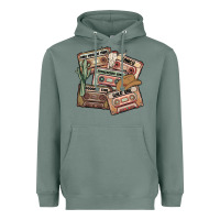 Sage 90s country cassette tapes Heavyweight Hoodie - MaliasSmallBusiness