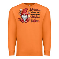 Carrot wine because you cant run this shitshow sober Premium Sweatshirt - MaliasSmallBusiness