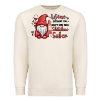 Sandshell wine because you cant run this shitshow sober Premium Sweatshirt - MaliasSmallBusiness