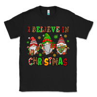 Black i believe in christmas Classic Tee - AdoDesignShop