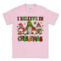 Bubblegum Pink i believe in christmas Classic Tee - AdoDesignShop