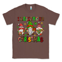 Chestnut i believe in christmas Classic Tee - AdoDesignShop