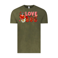 Vintage Olive love bug Vintage Tee - FaDigitalArtStudio