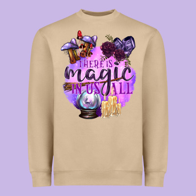 There Is Magic In Us All Heavyweight Sweatshirt Designed By Texasbilliewilder
