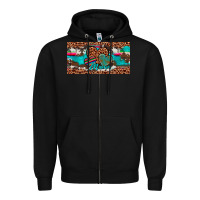 Black hearts mama license plate Zipper Hoodie - Artiststas