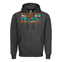 Charcoal Heather hearts mama license plate Zipper Hoodie - Artiststas