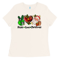 Bone peace love  christmas Ladies Tee - AdoDesignShop
