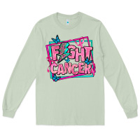 Matcha fight cancer Long Sleeve Tee - AdoDesignShop