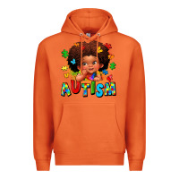 Carrot autism afro girl Premium Hoodie - LillyAllenDesigns