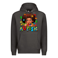 Smoke autism afro girl Premium Hoodie - LillyAllenDesigns