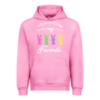 Fuchsia Pink Teaching My Favorite Bunny Urban Hoodie - Bettercallsaul