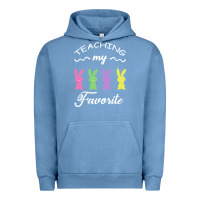 Pigment Pebble Blue Teaching My Favorite Bunny Urban Hoodie - Bettercallsaul
