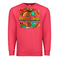 Cardinal Phlebotomist pumpkin Premium Sweatshirt - NancyCooperArtShop