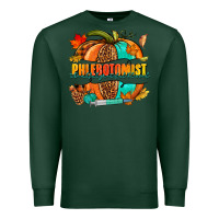 Sports Green Phlebotomist pumpkin Premium Sweatshirt - NancyCooperArtShop