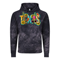 Cloud Black texas summer Vintage Hoodie - texasbilliewilder
