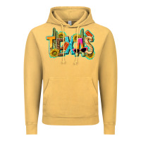 Vintage Mustard texas summer Vintage Hoodie - texasbilliewilder
