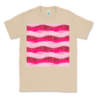 Mushroom valentines day glitter and leopard seamless pattern Classic Tee - BundleAndBundleShop