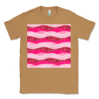 Toasted Coconut valentines day glitter and leopard seamless pattern Classic Tee - BundleAndBundleShop