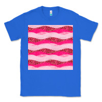 True Royal valentines day glitter and leopard seamless pattern Classic Tee - BundleAndBundleShop