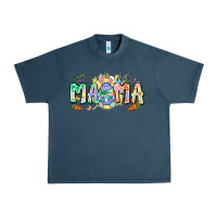 Midnight Navy Easter Day mama Urban Heavy Tee - Neo Western