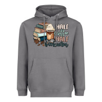 Storm half coffee half bookworm Heavyweight Hoodie - MaliasSmallBusiness