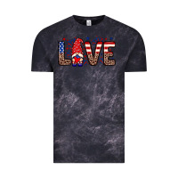Cloud Black Love gnome Vintage Tee - Neo Western