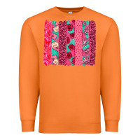 Carrot valentines day brushstroke Premium Sweatshirt - NancyCooperArtShop