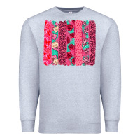 Heather Grey valentines day brushstroke Premium Sweatshirt - NancyCooperArtShop