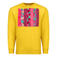 Lemon valentines day brushstroke Premium Sweatshirt - NancyCooperArtShop