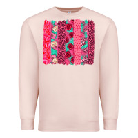 Pale Pink valentines day brushstroke Premium Sweatshirt - NancyCooperArtShop