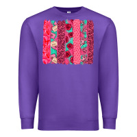 Purple valentines day brushstroke Premium Sweatshirt - NancyCooperArtShop