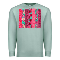 Seafoam valentines day brushstroke Premium Sweatshirt - NancyCooperArtShop