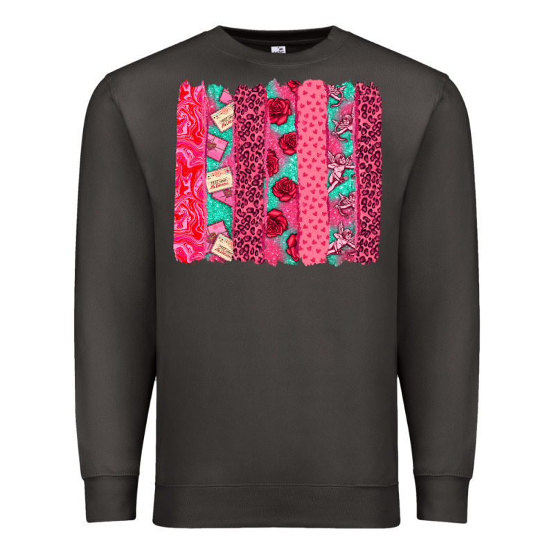 Valentines Day Brushstroke Premium Sweatshirt by NancyCooperArtShop | Teevron