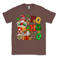 Chestnut ho ho ho christmas latte with gnomies Classic Tee - AdoDesignShop