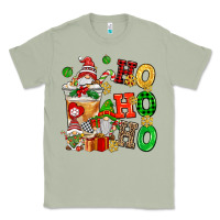 Matcha ho ho ho christmas latte with gnomies Classic Tee - AdoDesignShop
