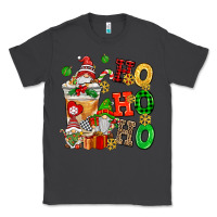 Smoke ho ho ho christmas latte with gnomies Classic Tee - AdoDesignShop