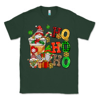 Sports Green ho ho ho christmas latte with gnomies Classic Tee - AdoDesignShop