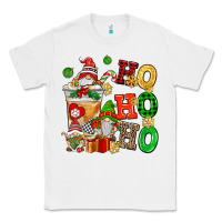 White ho ho ho christmas latte with gnomies Classic Tee - AdoDesignShop