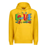 Lemon love autism awareness Premium Hoodie - LillyAllenDesigns