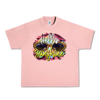 Salmon hello sunshine Urban Heavy Tee - BarkalooDesign