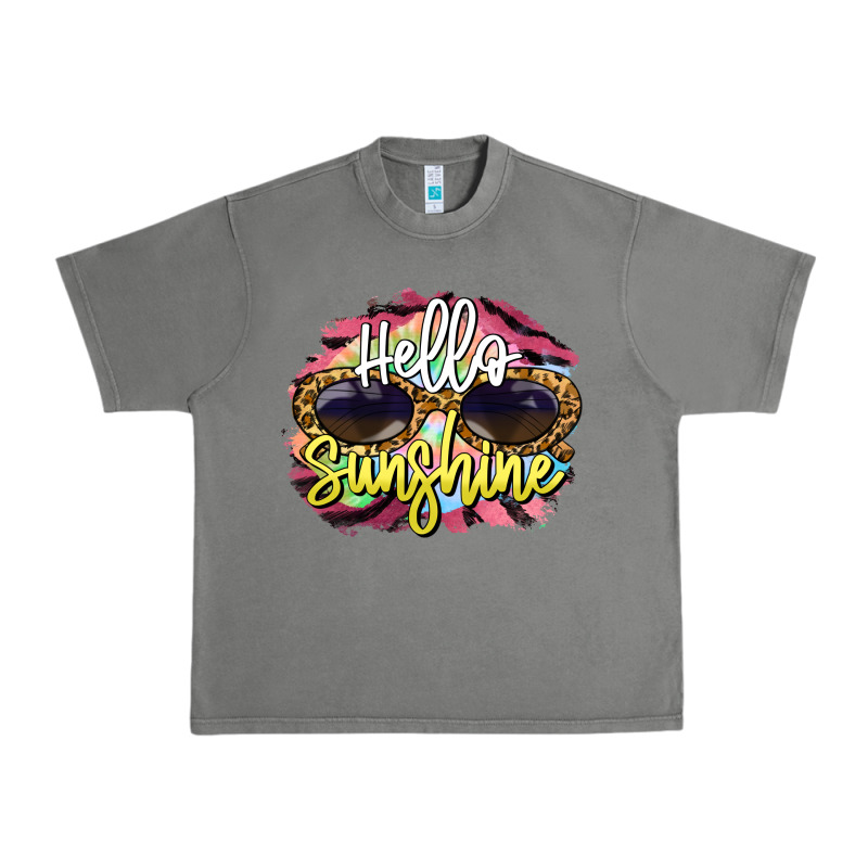 Hello Sunshine Urban Heavy Tee by BarkalooDesign | Teevron