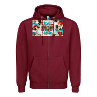 Burgundy best mom ever license plate Zipper Hoodie - Artiststas