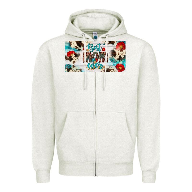 Best Mom Ever License Plate Zipper Hoodie by Artiststas | Teevron