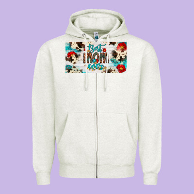 Best Mom Ever License Plate Zipper Hoodie Designed By Artiststas