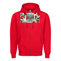 Red best mom ever license plate Zipper Hoodie - Artiststas