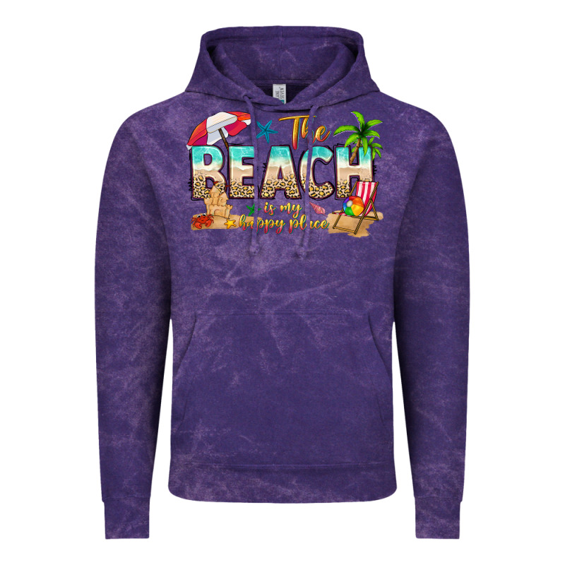 The Beach Is My Happy Place Vintage Hoodie by texasbilliewilder | Teevron